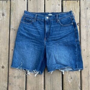 Old Navy Blue Jean Shorts Size 30